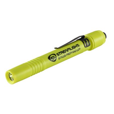 STL66300 image(0) - Streamlight Stylus Pro HAZ-LO - Includes (2) "AAA" Alkaline Batteries - Yellow