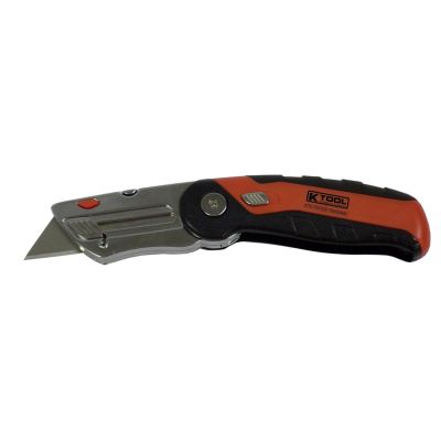 KTI73103 image(0) - K Tool International Auto Loading Folding Utility Knife