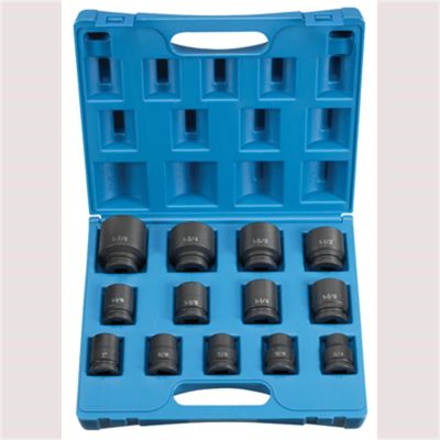 GRE8313 image(0) - Grey Pneumatic 3/4" Drive 13 Piece Standard Set - 12 Point