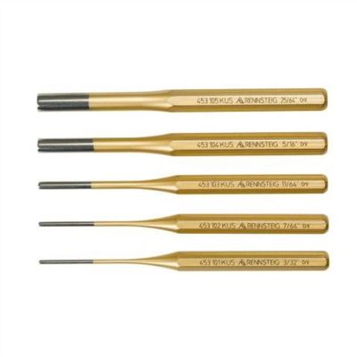 KNP9R450005 image(0) - KNIPEX 5 Pc Pin Punch Set