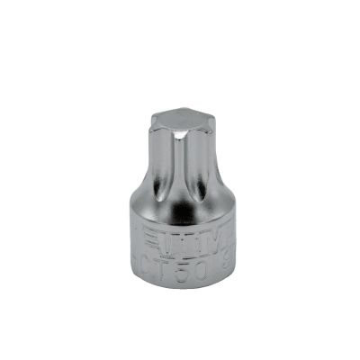 VIMHCT50 image(0) - VIM Tools T50 - 1/2 Cut TORX Driver, 1/4 Inch Square Drive, 3/4 Inch OAL, S2 Steel