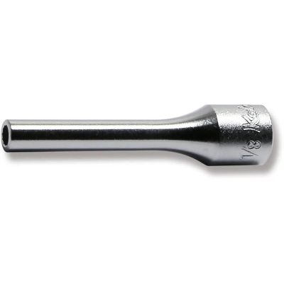 KKN2305A-1-8 image(0) - Ko-ken USA 2305A-1/8 1/4 Square Drive Socket 1/8 12 Point Length 50 mm