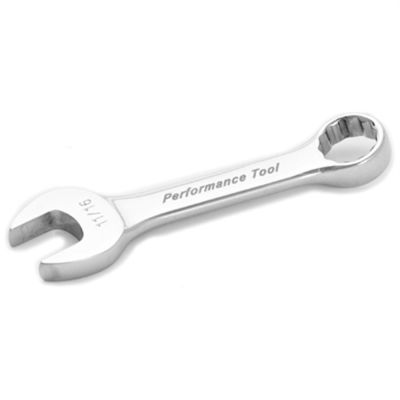 WLMW30522 image(0) - Wilmar Corp. / Performance Tool 11/16" Stubby Combination Wrench