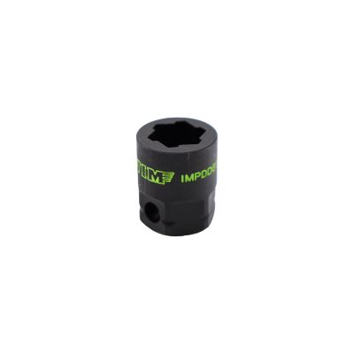 VIMIMPDD611M image(0) - VIM Tools 11MM DUAL DRIVE IMPACT HEXTRACTOR SOCKET - 3/8'' X 17MM