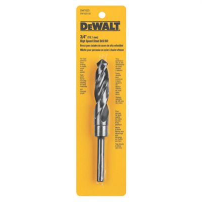 DWTDW1625 image(0) - DeWalt 3/4" Blk Oxd Drill Bit 3/8"shk