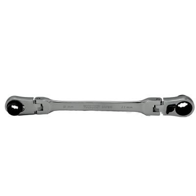 VIMDDF911 image(0) - VIM Tools 9X11 mm Double Deep Spline Flex Head Ratcheting Wrench