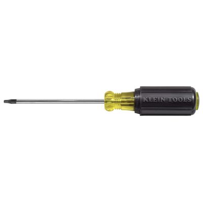 KLE19542 image(0) - Klein Tools T15 TORX&reg; Screwdriver, Round Shank, Cushion-Grip&trade;