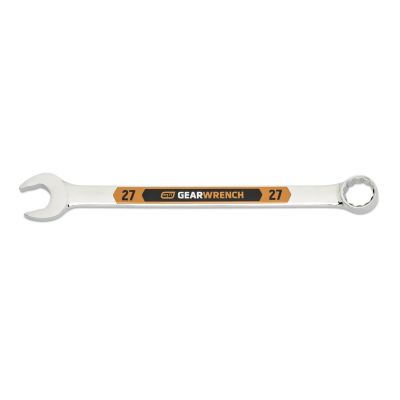 KDT81743H image(0) - GEARWRENCH 27mm 12 Point Hi-Viz Long Pattern Combination Wrench
