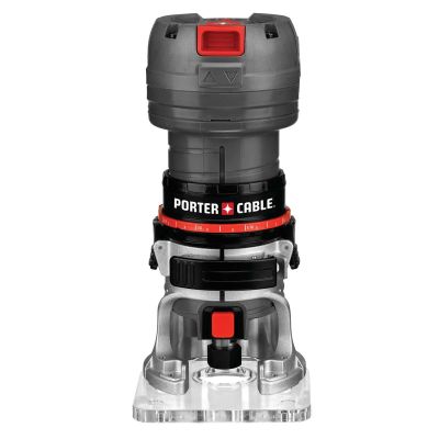 PRCPCE6435 image(0) - PORTER-CABLE Porter Cable Router, Variable Speed, 1/4-Inch Laminate Trimmer, 5.6-Amp