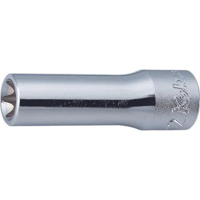 KKN3325-E14 image(0) - Ko-ken USA 3325-E14 3/8 Square Drive Deep TORX E14 Socket - Length 55 mm
