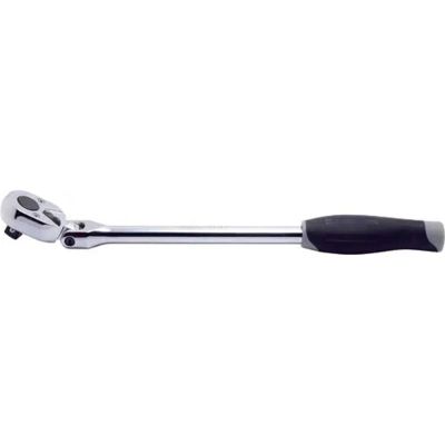KKN3774JBL image(0) - Ko-ken USA 3774JBL 3/8 Square Drive Ratchet Handle 24 teeth Locking Flexible Head Length 285 mm Push Button Plastic Handle