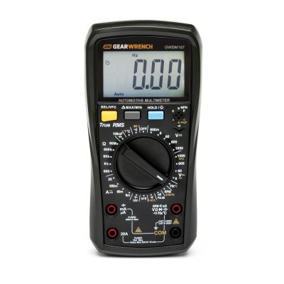 KDTGWDM107 image(0) - GearWrench Automotive Pro True RMS Digital Multimeter