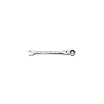KDT86714 image(0) - GEARWRENCH 14mm 90-Tooth 12 Point Flex Head Ratcheting Combination Wrench