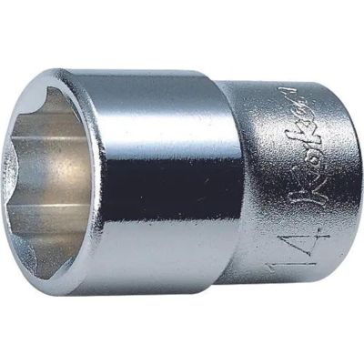 KKN3410M-8 image(0) - Ko-ken USA 3410M-8 3/8 Square Drive Socket 8 mm Surface Length 26 mm