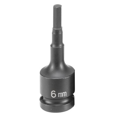 GRE2906M image(0) - Grey Pneumatic 1/2" Drive x 6mm Hex Driver