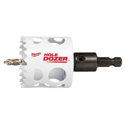 MLW49-56-9667 image(0) - Milwaukee Tool 2" HOLE DOZER Bi-Metal Hole Saw with Arbor