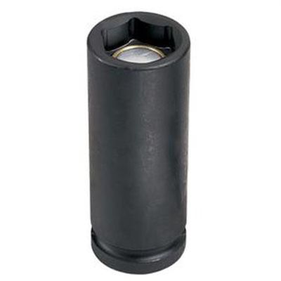 GRE2017MDG image(0) - Grey Pneumatic 1/2" Drive x 17mm Magnetic Deep Socket