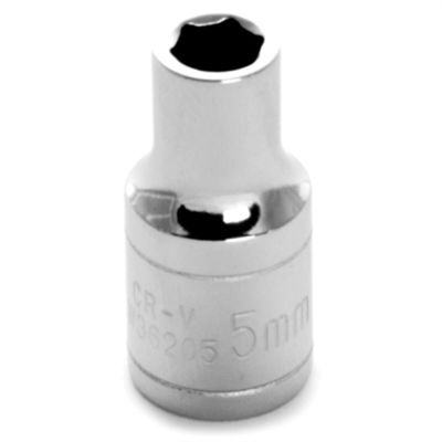 WLMW36205 image(0) - Wilmar Corp. / Performance Tool 1/4" Drive 5mm 6pt Socket