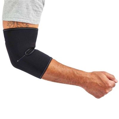 ERG16573 image(0) - Ergodyne 650 M Black Neoprene Elbow Sleeve