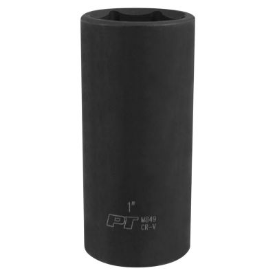WLMM849 image(0) - Wilmar Corp. / Performance Tool 1/2" Drive 1" 6pt Deep Impact Socket