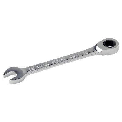 DWTDWMT19199B image(0) - DEWALT Ratcheting Combination Wrench 11/32" SAE