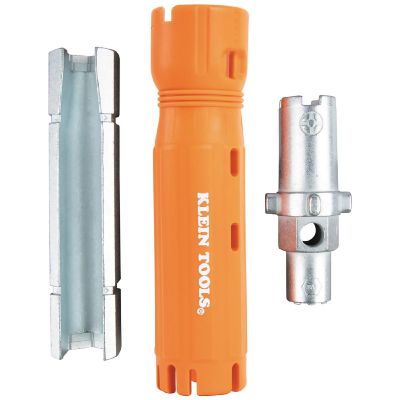 KLE68098 image(0) - Klein Tools 12-in-1 Faucet Wrench Multi Tool