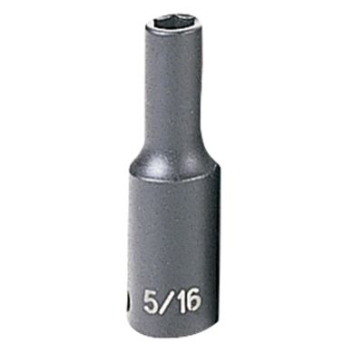 GRE1010D image(0) - Grey Pneumatic 3/8" Drive x 5/16" Deep Socket