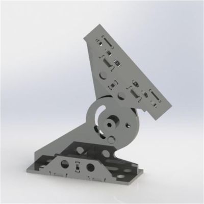 BLI1232675 image(0) - Baileigh WJT-AS883UW-16 8X8X3 Adjustable Square, 16MM Holes