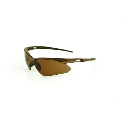 SRW50017 image(0) - Jackson Safety Safety Glasses - SG+ Series - Brown Lens - Brown Frame - Hardcoat Anti-Scratch - Outdoor