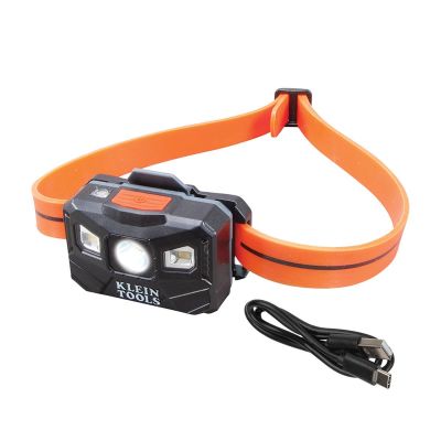 KLE56062 image(0) - Klein Tools Rechargeable Headlamp and Work Light, 300 Lumens All-Day Runtime