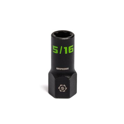 GETXAS26 image(0) - Grip Edge Tools 5/16" 1/4" Dr RPT Socket Extractor with FORS (Standard Length)