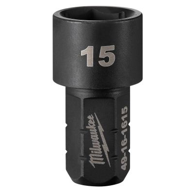 MLW49-16-1615 image(0) - Milwaukee Tool INSIDER Box Ratchet Socket 6 Point 15mm