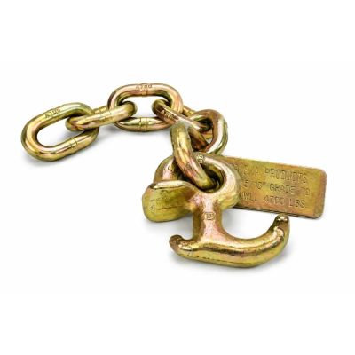 MOC6306 image(0) - Mo-Clamp GM -inchR-inch Hook w/3/8-inch Chain (Gold)