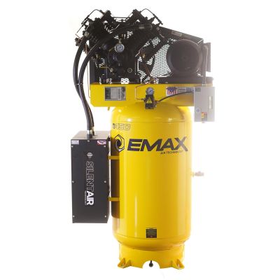 EMXESP10V080V1 image(0) - Emax Compressor Compressor 10 HP 2 Stg 1 Ph Vert 80 Gal