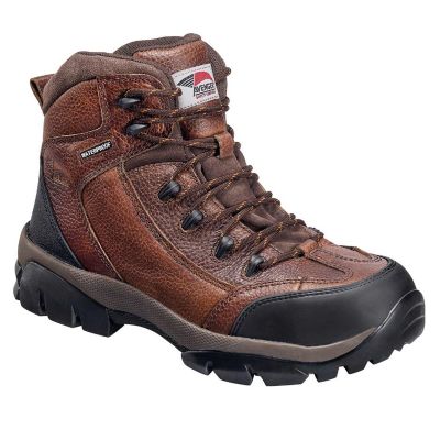 FSIA7244-13W image(0) - Avenger Work Boots Hiker - Men's Boot - Composite Toe - IC|EH|SR - Brown/Black - Size: 13 - E - (Wide)