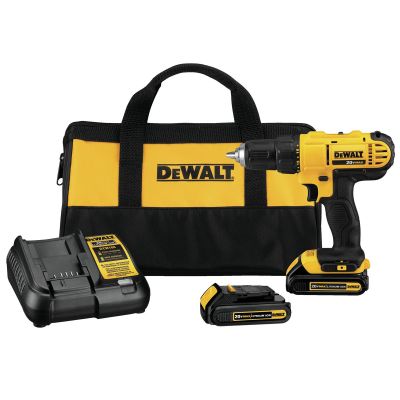 DWTDCD771C2 image(0) - DeWalt 20V MAX* Compact Drill/Driver Kit