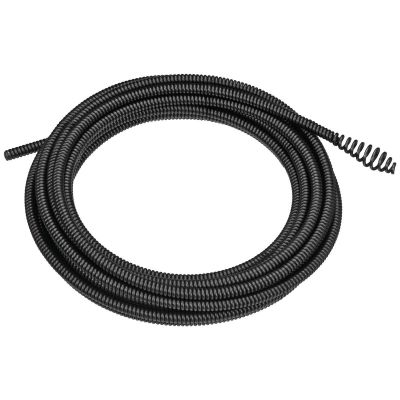 DWTDCD2005 image(0) - DEWALT 5/16" X 25' Black Oxide Drain Cable With Bulb Head