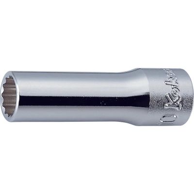 KKN3305A-7-8 image(0) - Ko-ken USA 3305A-7/8 3/8 Square Drive Socket 7/8 12 Point Length 65 mm