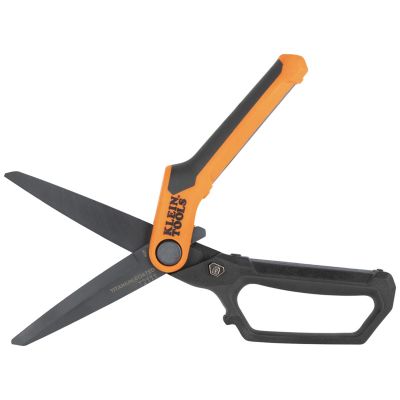 KLET2111 image(0) - Klein Tools Titanium-Coated High-Leverage Professional Shears, 10-Inch
