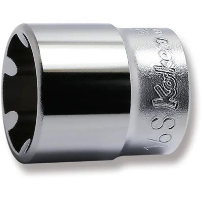 KKN3400LH-16S image(0) - Ko-ken USA 3400LH-16S 3/8 Square Drive Socket 16S Length 32 mm