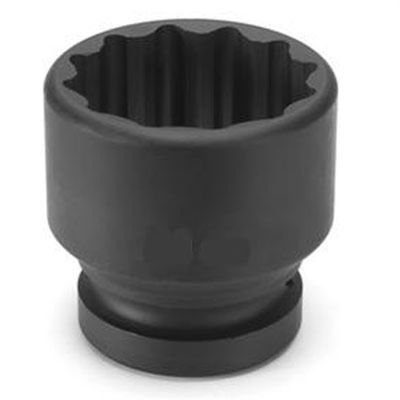 GRE6254R image(0) - Grey Pneumatic 1-1/2" Drive x 1-11/16" Standard - 12 Point Socket