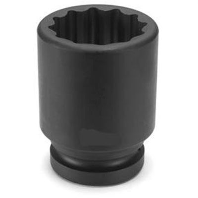 GRE6261MD image(0) - Grey Pneumatic 1-1/2" Drive x 61mm Deep - 12 Point Socket