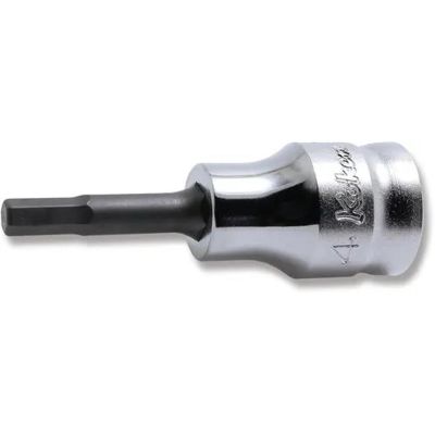 KKN3010MZ-50-10 image(0) - Ko-ken USA 3010MZ.50-10 3/8 Square Drive Bit Socket 10 mm 6 Point Length 50 mm Z-series