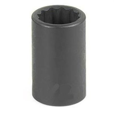 GRE1112M image(0) - Grey Pneumatic 3/8" Drive x 12mm 12 Point Standard Socket