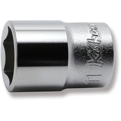 KKN2400M-11 image(0) - Ko-ken USA 2400M-11 1/4 Sq. Dr. Socket 11mm 6 point Length 22mm