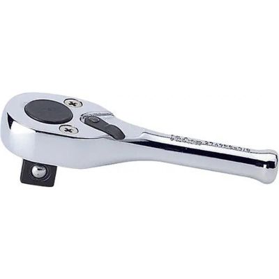 KKN2749PS-3-8 image(0) - Ko-ken USA 2749PS-3/8 3/8 Square Drive Ratchet Handle 24 teeth Short Length 75 mm Polished Handle