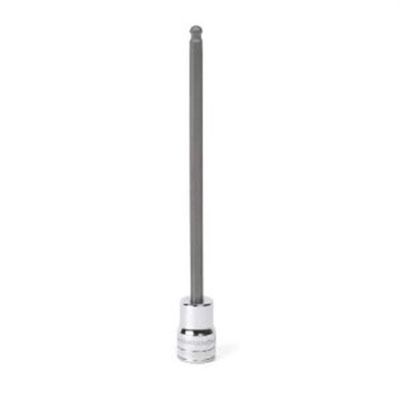 KDT80444 image(0) - GearWrench 3/8 Inch Drive Long Ball End Hex Bit Metric Socket 6mm
