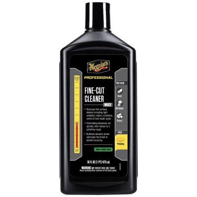 MEGM0216 image(0) - Meguiar's Automotive M2 Mirror Glaze Fine-Cut Cleaner, 16 oz.
