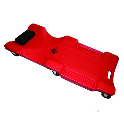 INT3910 image(0) - American Forge & Foundry Mechanic's Creeper - High Density Polyethylene - Padded Vinyl Headrest - 6 Wheel - 300 Lbs. Capacity