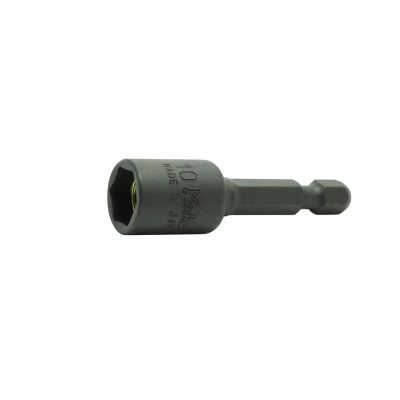 KKN115-50-14 image(0) - Ko-ken USA 115.50-14 1/4 Hex Drive Nut Setter 14 mm 6 Point Length 50 mm Magnet